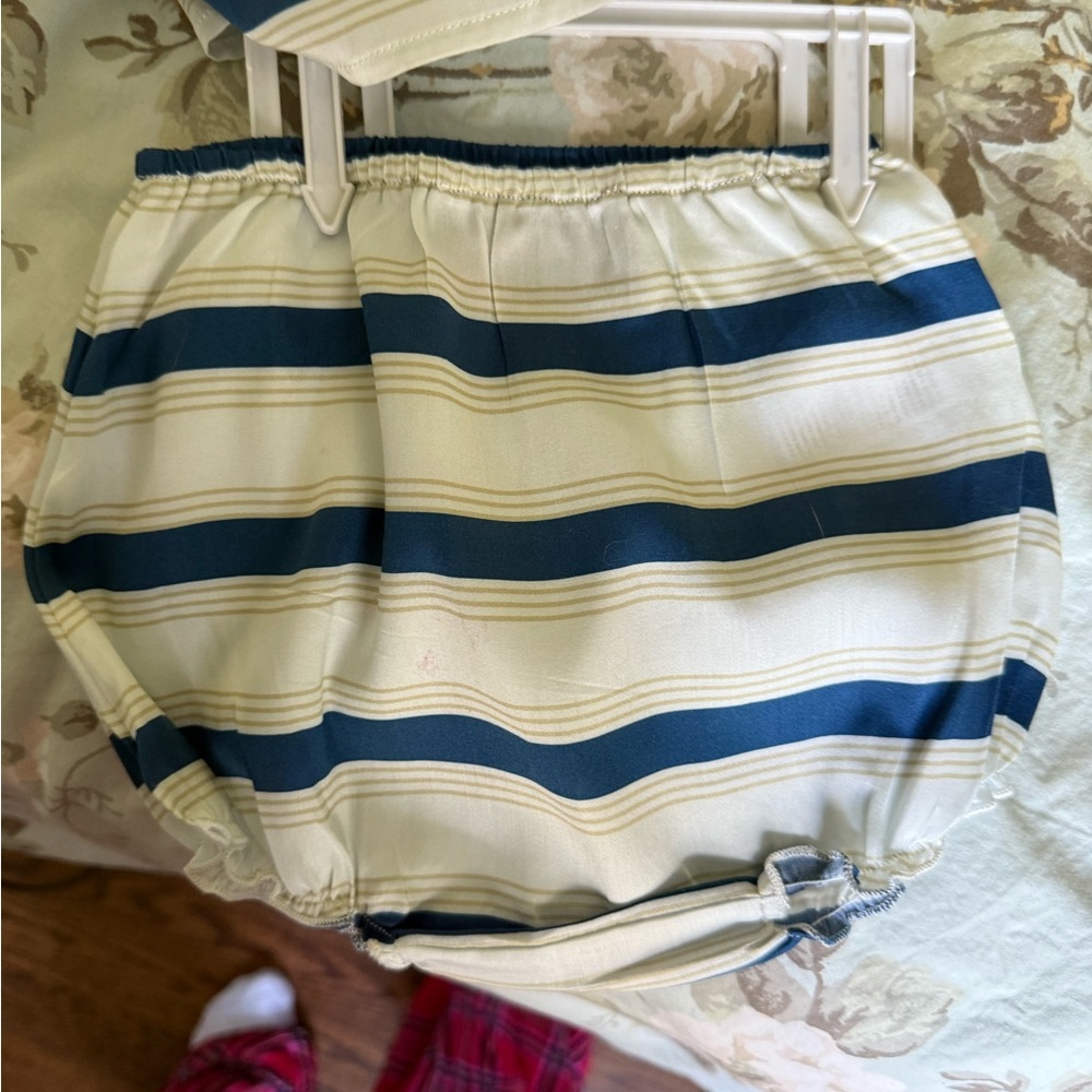 NWT Authentic Designer Elisa Sandaoui Baby Sundress with Matching Bloomers - Picture 10 of 16